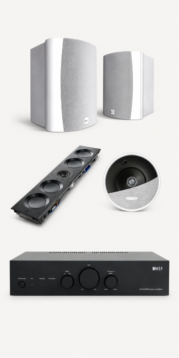 Nuovi prodotti KEF per Custom Installation